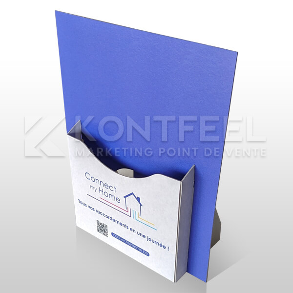 Porte leaflets twist and lock