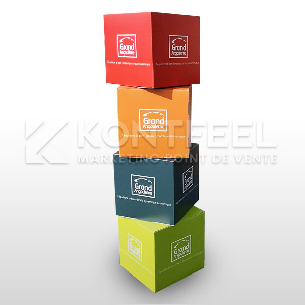 kit cube carton pour salon pro