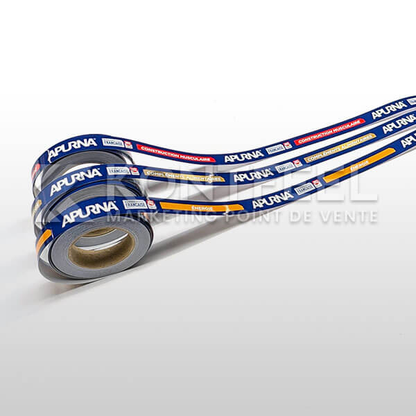 rouleaux de reglette de lineaire en papier