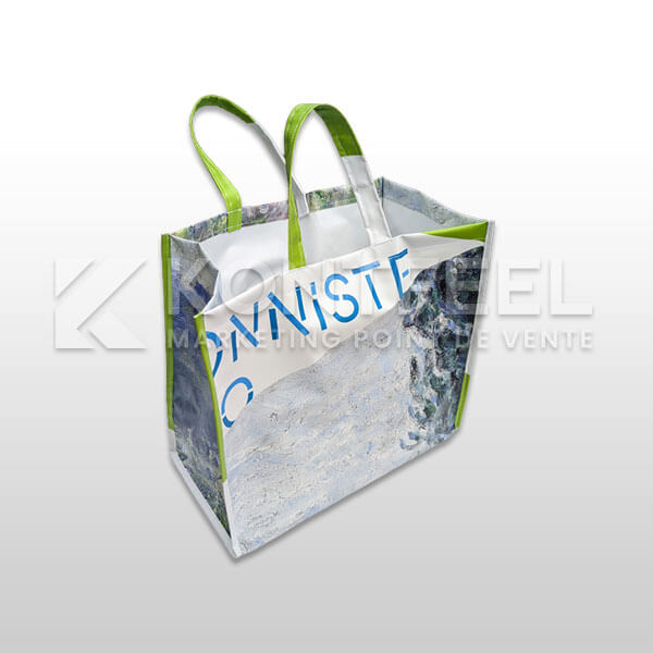 Impression HD personnalisée sur sac publicitaire papier ou tissu