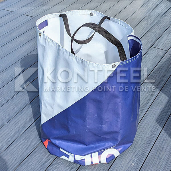 sac de tri recycle avec de la bache pvc