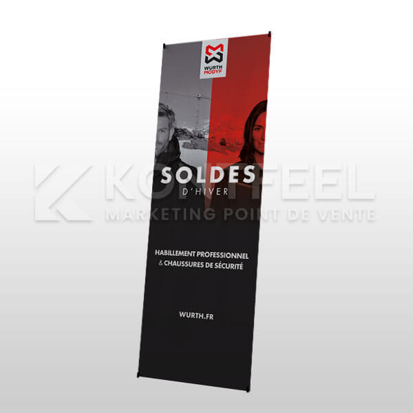 x banner 160 x 60 cm